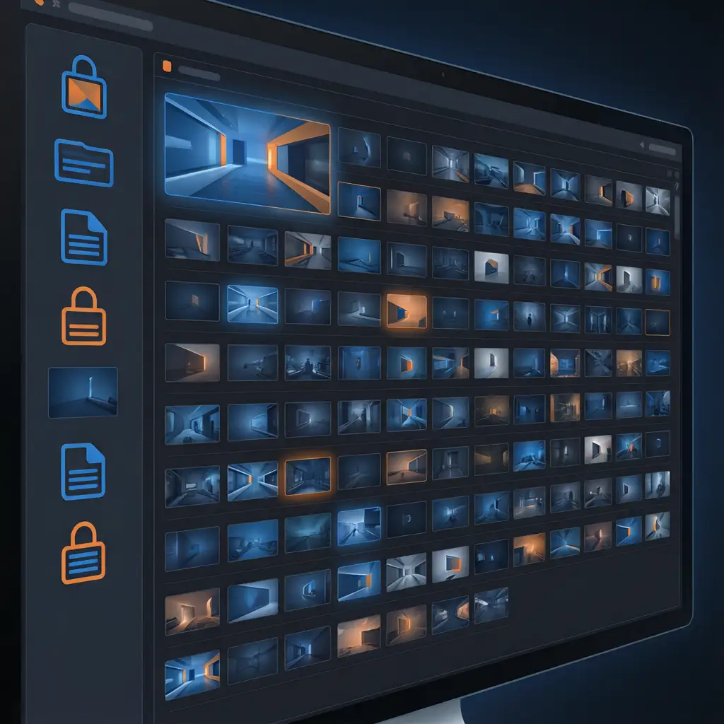 Batch video production workflow template with locked brand style sheets across 50 variants in VoooAI