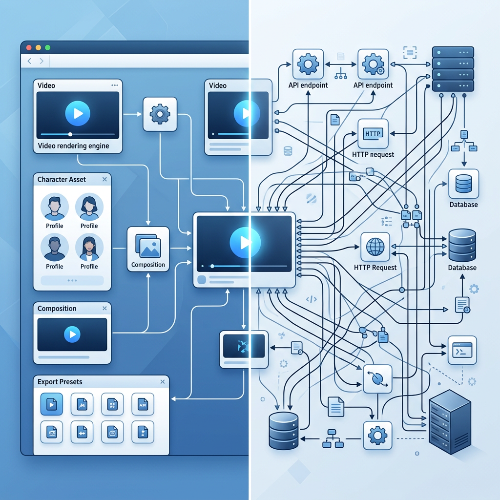 VoooAI vs n8n: native video canvas versus self-hosted workflow glue